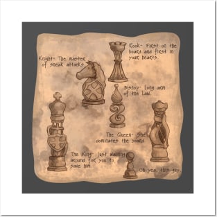 Fantasy Chessmen Posters and Art